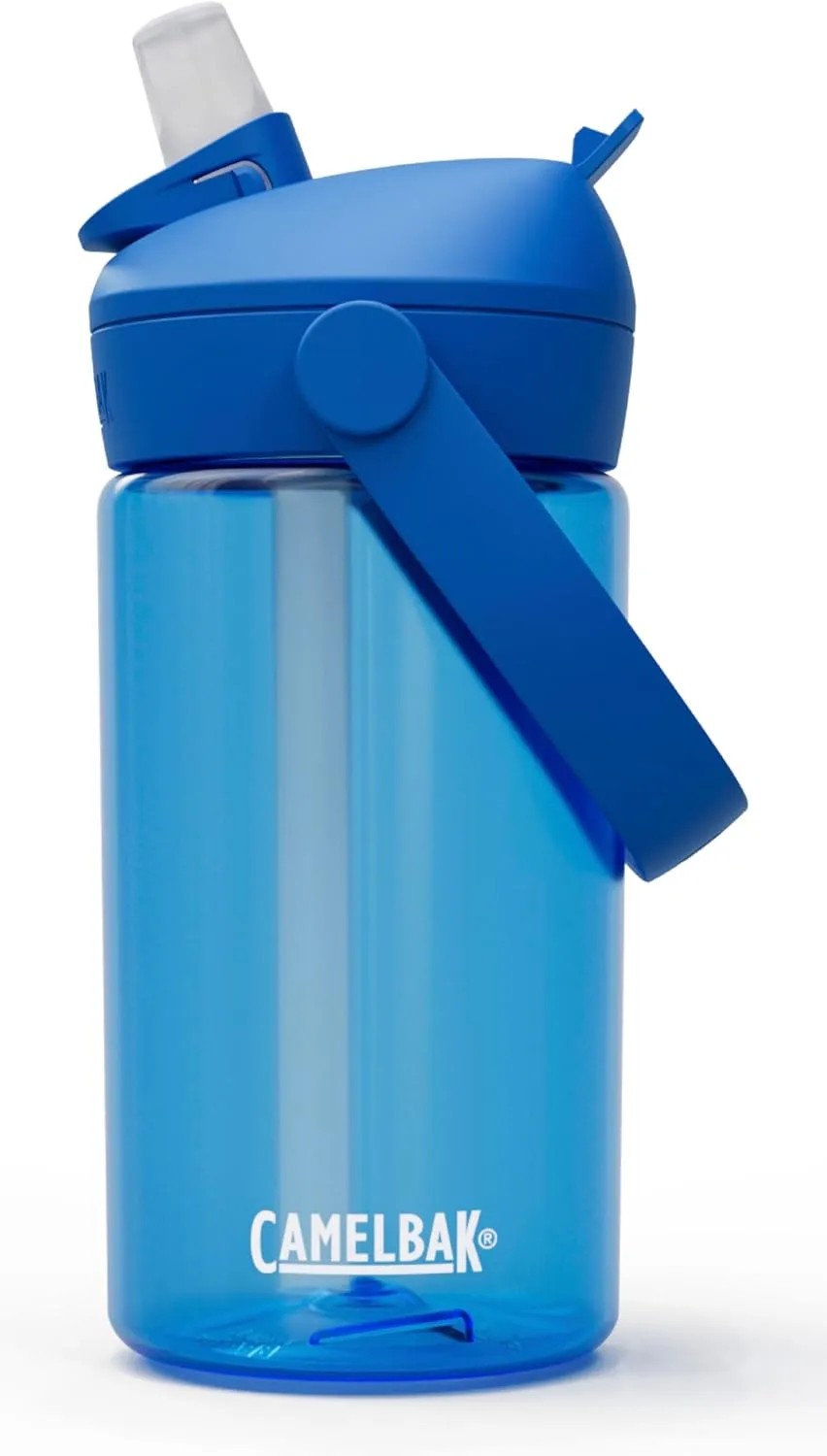 CAMELBAK Thrive Flip Straw Kids Bite Valve Water Bottle 14oz Tritan Renew