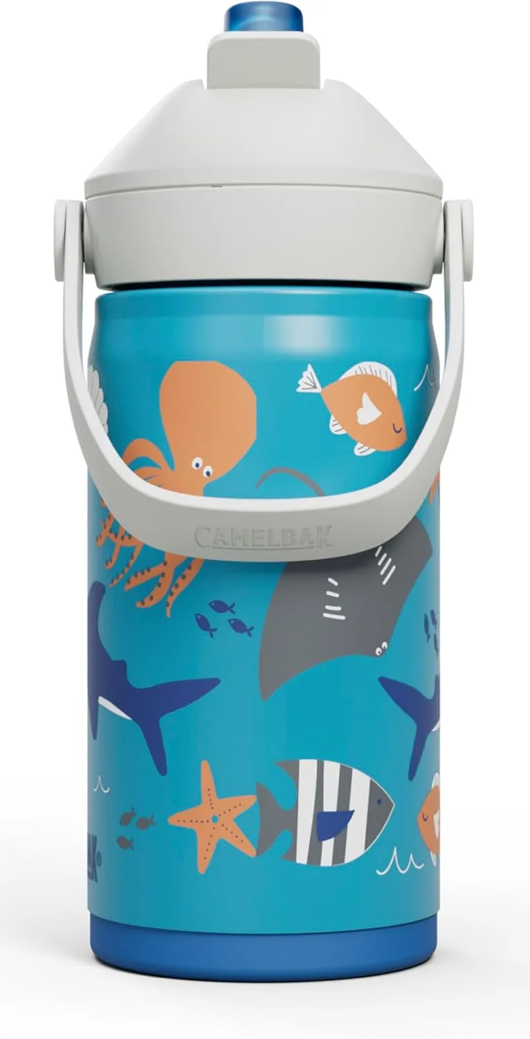 CAMELBAK Thrive Flip Straw Kids Stainless Steel Water Bottle