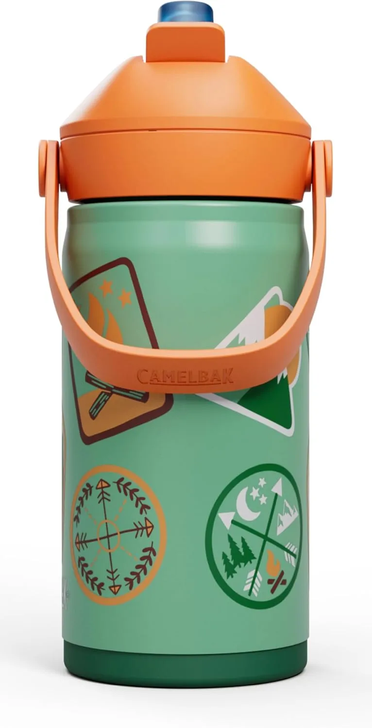 CAMELBAK Thrive Flip Straw Kids Stainless Steel Water Bottle