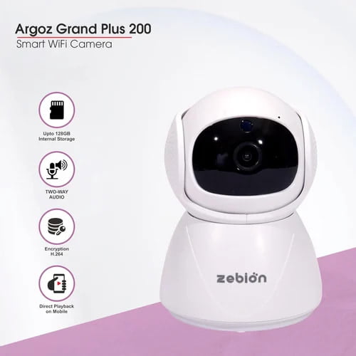 Zebion Argoz Grand Plus 200 Smart Wifi Camera Zebion Argoz Grand Plus 200 Smart Wifi Camera