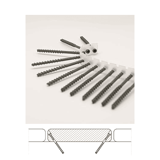 CAMO Collated Edge Deck Screws for Wood & Composite CAMO Collated Edge Deck Screws for Wood & Composite