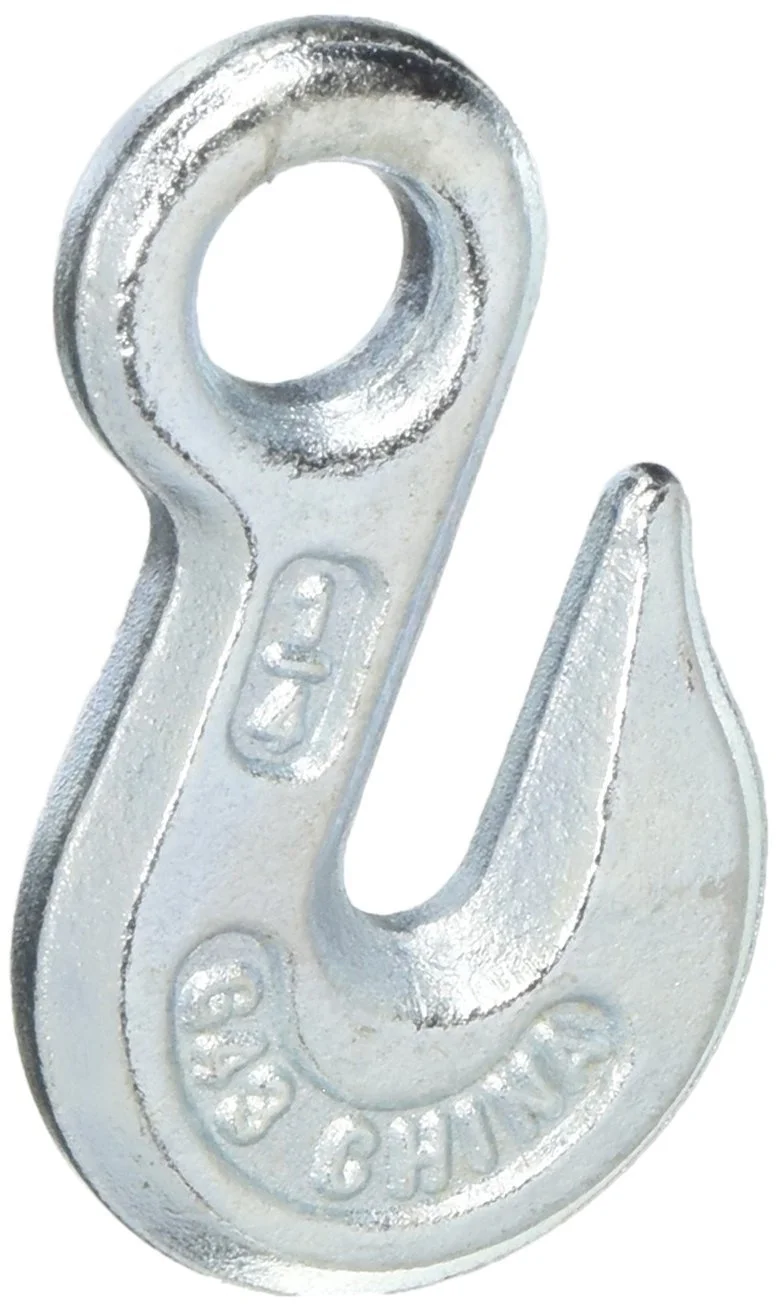 Campbell 1/4 inch Eye Grab Hook Grade 43 Z/P (T9001424)