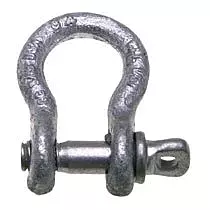Anchor Shackle: Screw Pin, 4,000 lb Working Load Limit
