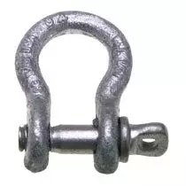 Anchor Shackle: Screw Pin, 4,000 lb Working Load Limit