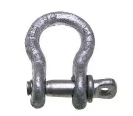 Anchor Shackle: Screw Pin, 9,500 lb Working Load Limit