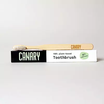 Canary Bamboo Toothbrush