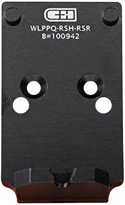 C&H Precision Optic Mounting Plate for Walther PPQ (Q4/Q5) to Trijicon RMR/SRO/Holosun