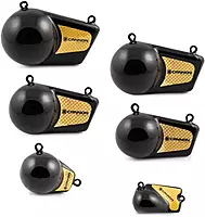 Cannon 2295180 Flash Weight, 6-Pound , Black with Gold Prism