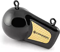 CANNON Downrigger Flash Weight Black Vinyl with Gold Prism