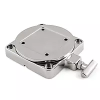 Cannon 1903002 Low-Profile Swivel Downrigger Mounting Base, Stainless Steel
