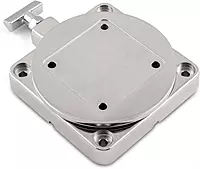 Cannon 1903002 Low-Profile Swivel Downrigger Mounting Base, Stainless Steel