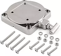 Cannon 1903002 Low-Profile Swivel Downrigger Mounting Base, Stainless Steel