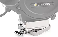 Cannon 1903002 Low-Profile Swivel Downrigger Mounting Base, Stainless Steel