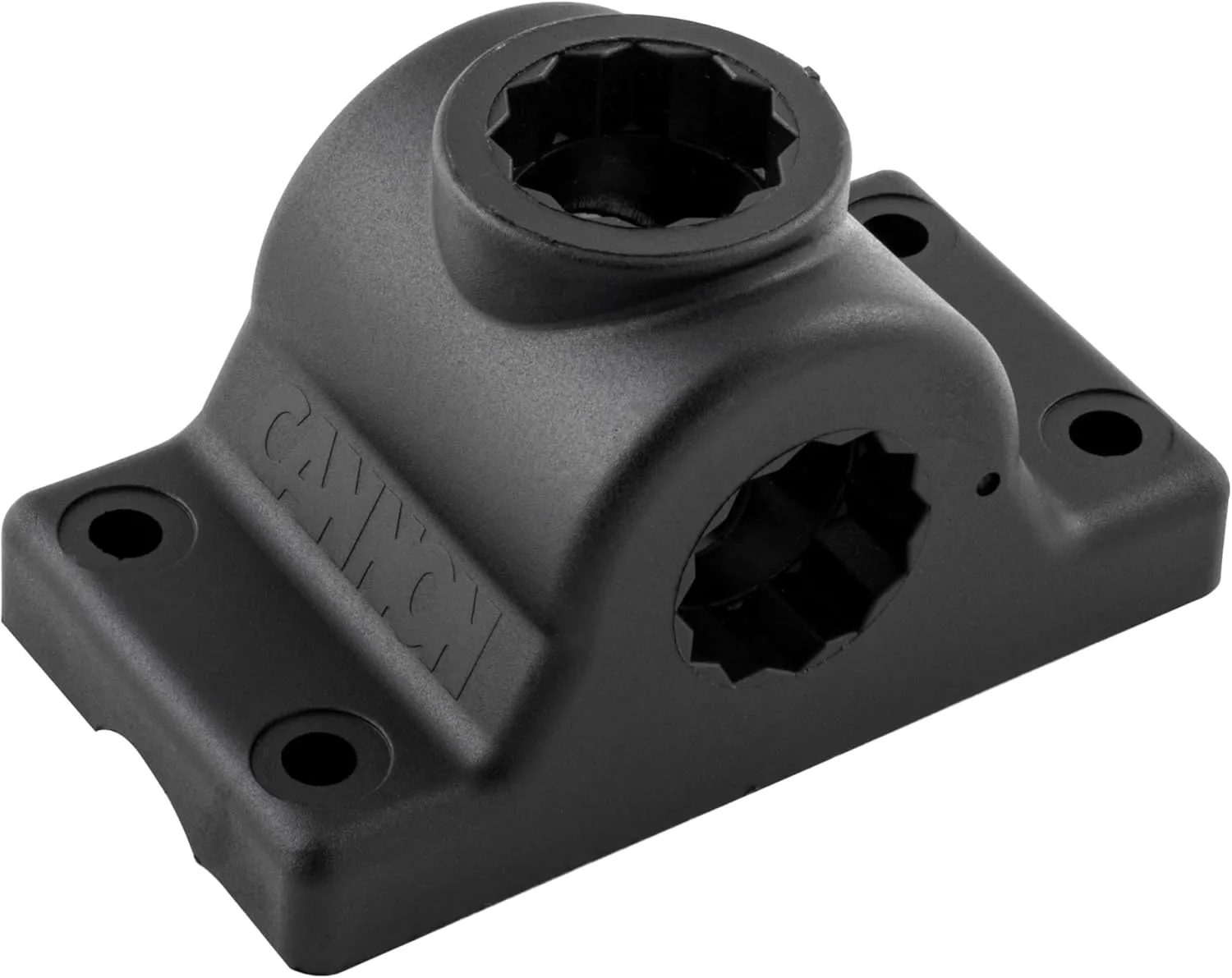 Cannon 1907060 Three-Position Adjustable Rod Holder Side / Deck Mount Adapter (Adapter Only)