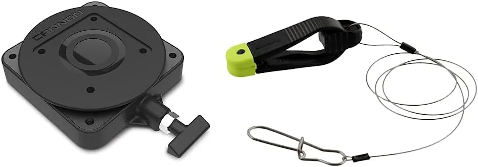 Cannon 2207003 Low-Profile Swivel Downrigger Mounting Base - Black Composite