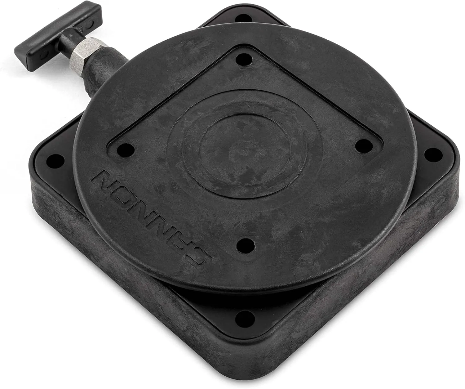 Cannon 2207003 Low-Profile Swivel Downrigger Mounting Base - Black Composite
