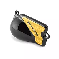 CANNON Downrigger Flash Weight Black Vinyl with Gold Prism