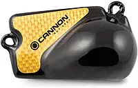 CANNON Downrigger Flash Weight Black Vinyl with Gold Prism