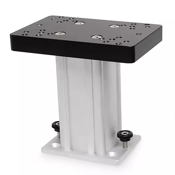 Cannon Aluminum Fixed Base Downrigger Pedestal - 6"