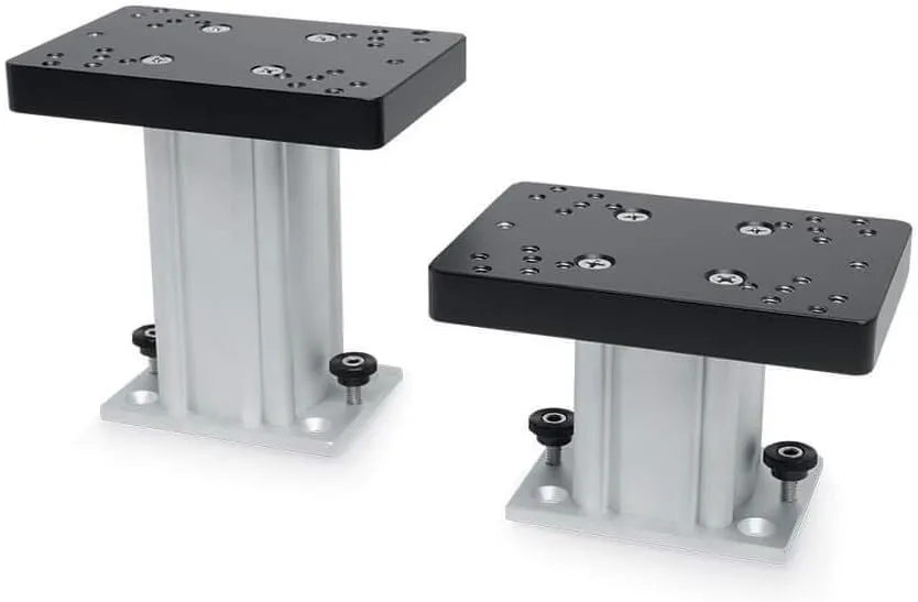 Cannon Aluminum Fixed Base Downrigger Pedestal - 6"