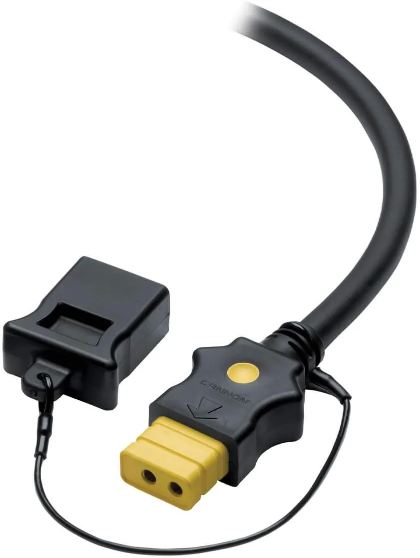 Cannon 1903017 Battery End Cable Downrigger Accessory, 3-Foot, Black