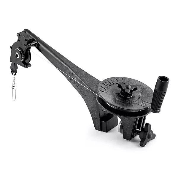 CANNON Manual Downrigger for Small Boats, Compact Saltwater-Resistant
