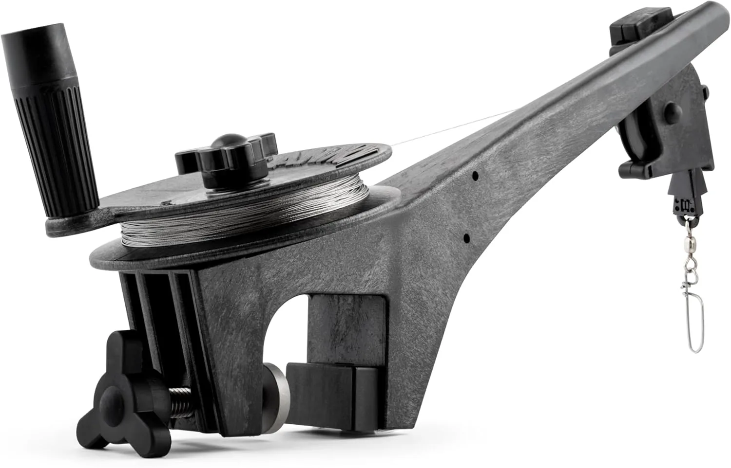 CANNON Manual Downrigger for Small Boats, Compact Saltwater-Resistant