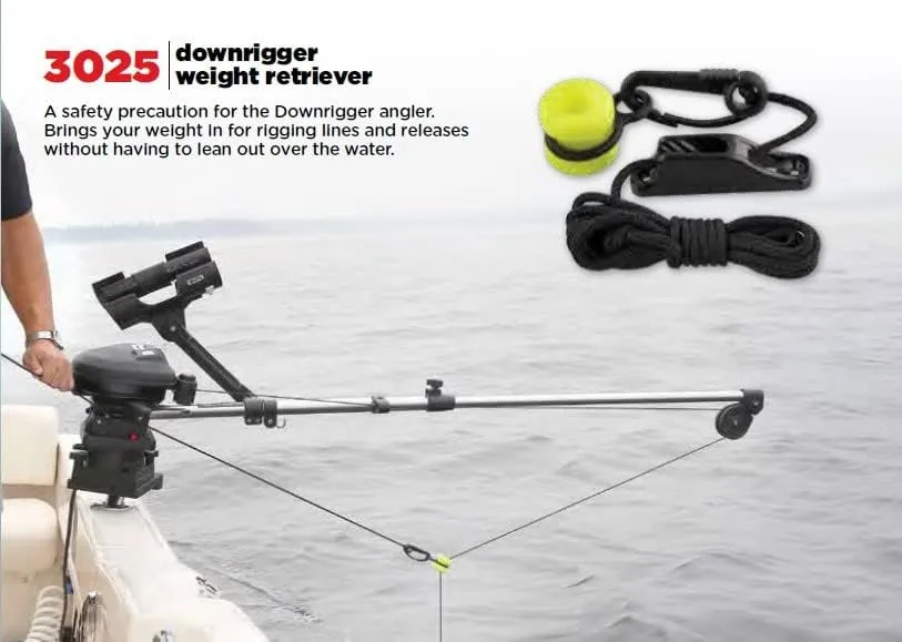 Cannon 1902335 Optimum Electric Downrigger & Scotty #3025 Downrigger Weight Retriever