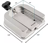 Cannon Unisex Adult Modern Downrigger Mounting Base, US