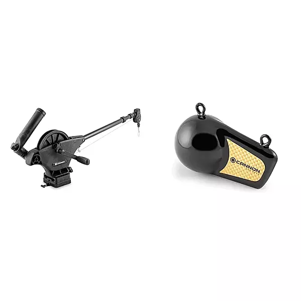 Cannon Uni-Troll Manual Downriggers Uni-troll 10 Downrigger + Flash Weight, 2295184