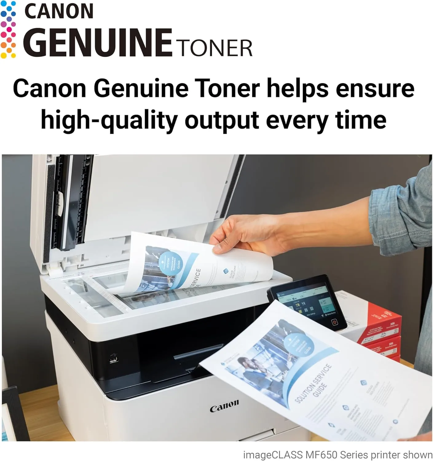 Canon Genuine 055 Toner Cartridge for Color imageCLASS and LBP664Cdw Printers