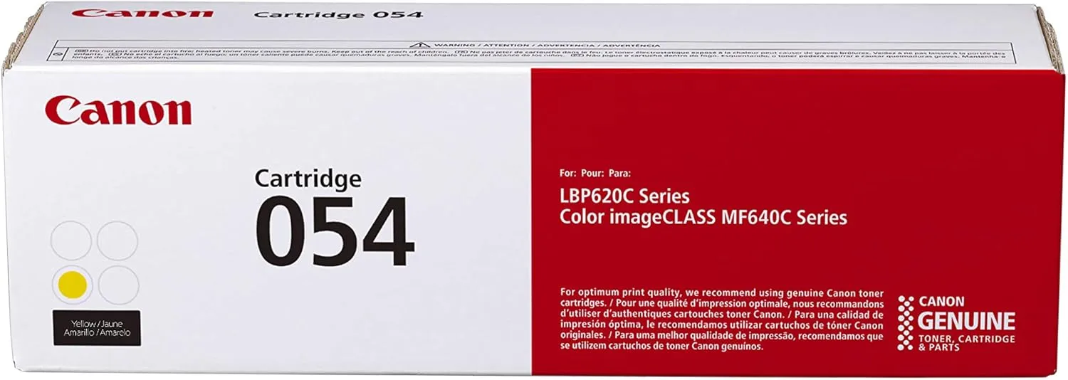 Canon Genuine Toner Cartridge 054H High-Yield for imageCLASS Printers