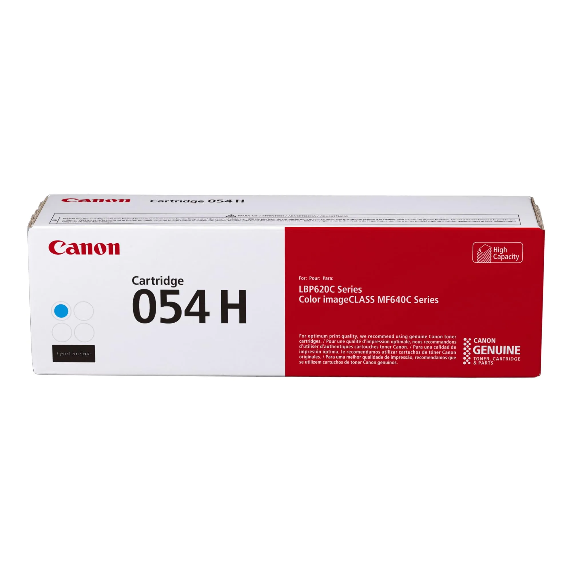 Canon Genuine Toner Cartridge 054H High-Yield for imageCLASS Printers