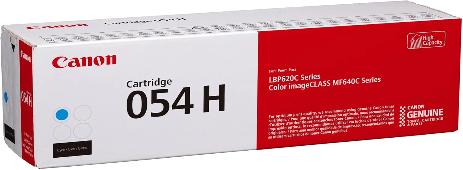 Canon Genuine Toner Cartridge 054H High-Yield for imageCLASS Printers