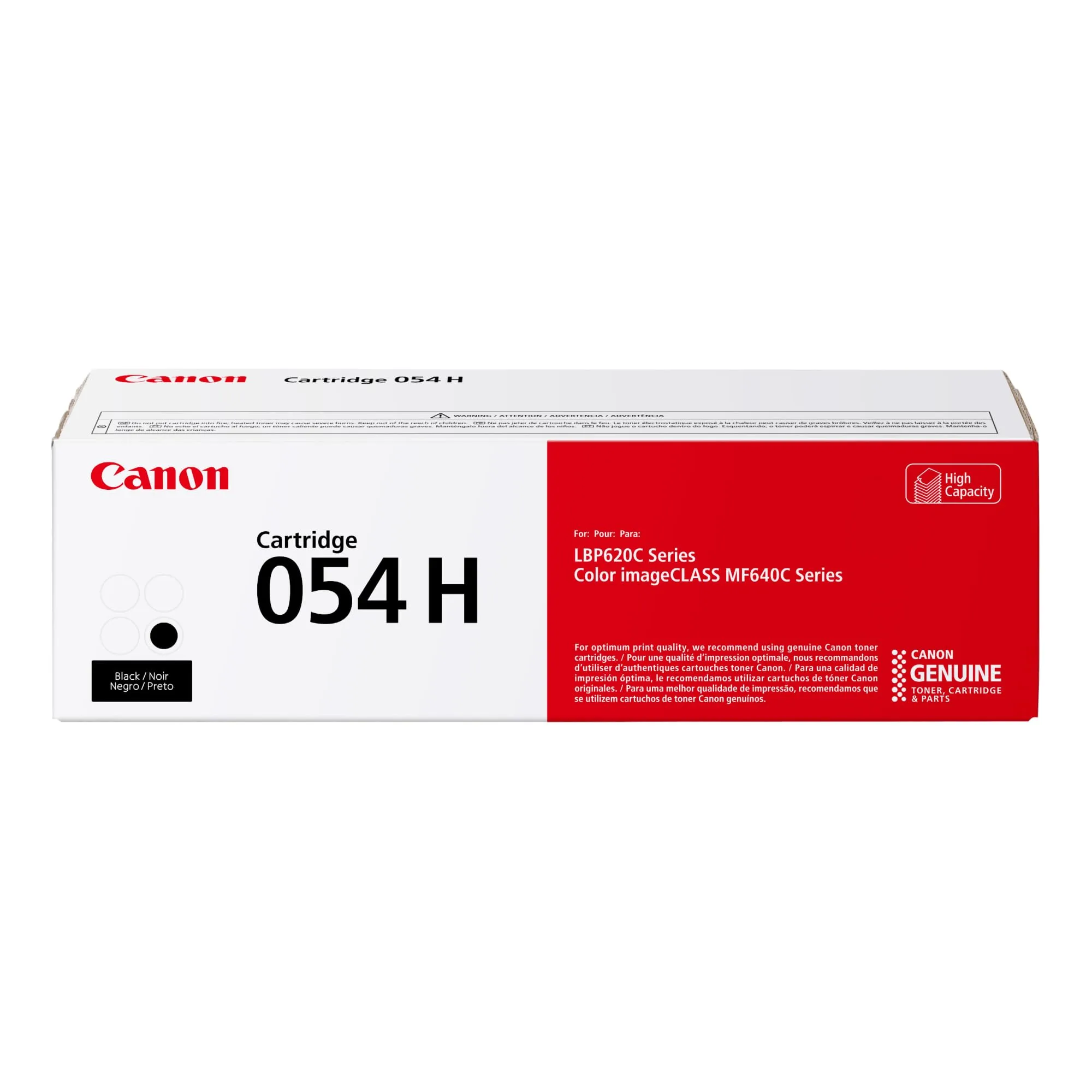 Canon Genuine Toner Cartridge 054H High-Yield for imageCLASS Printers