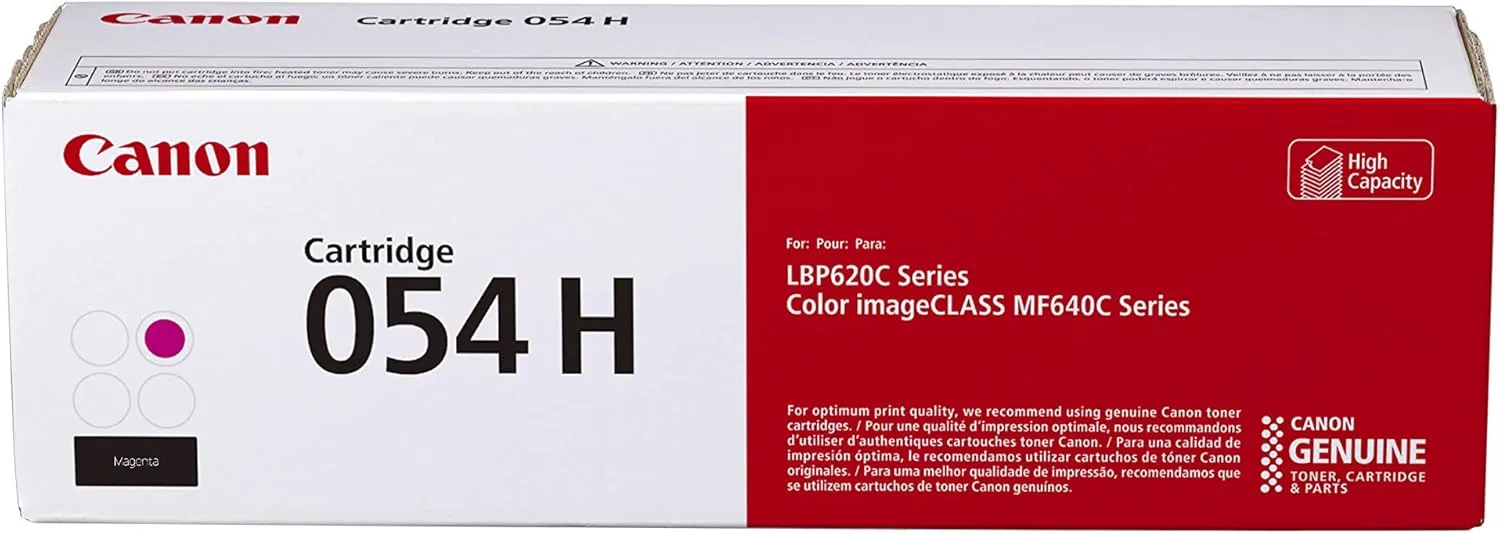 Canon Genuine Toner Cartridge 054H High-Yield for imageCLASS Printers