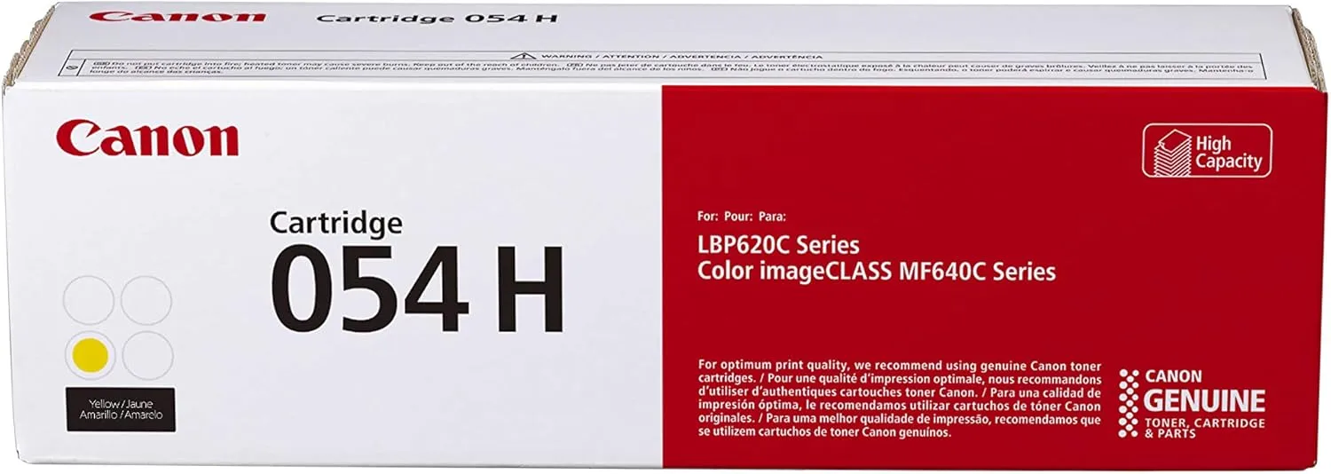 Canon Genuine Toner Cartridge 054H High-Yield for imageCLASS Printers