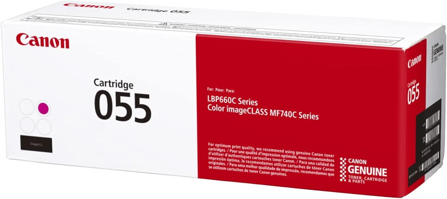 Canon Genuine 055 Toner Cartridge for Color imageCLASS and LBP664Cdw Printers