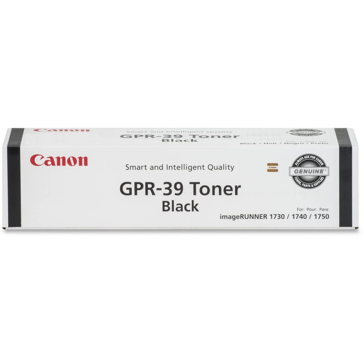 Canon GPR-39 Black High-Yield Toner Cartridge, 15,100 Pages