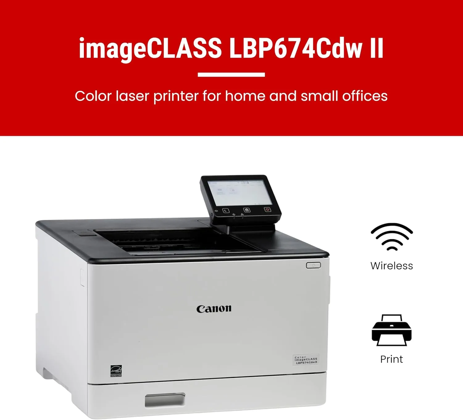 CANON Color imageCLASS LBP674Cdw Wireless Duplex Laser Printer