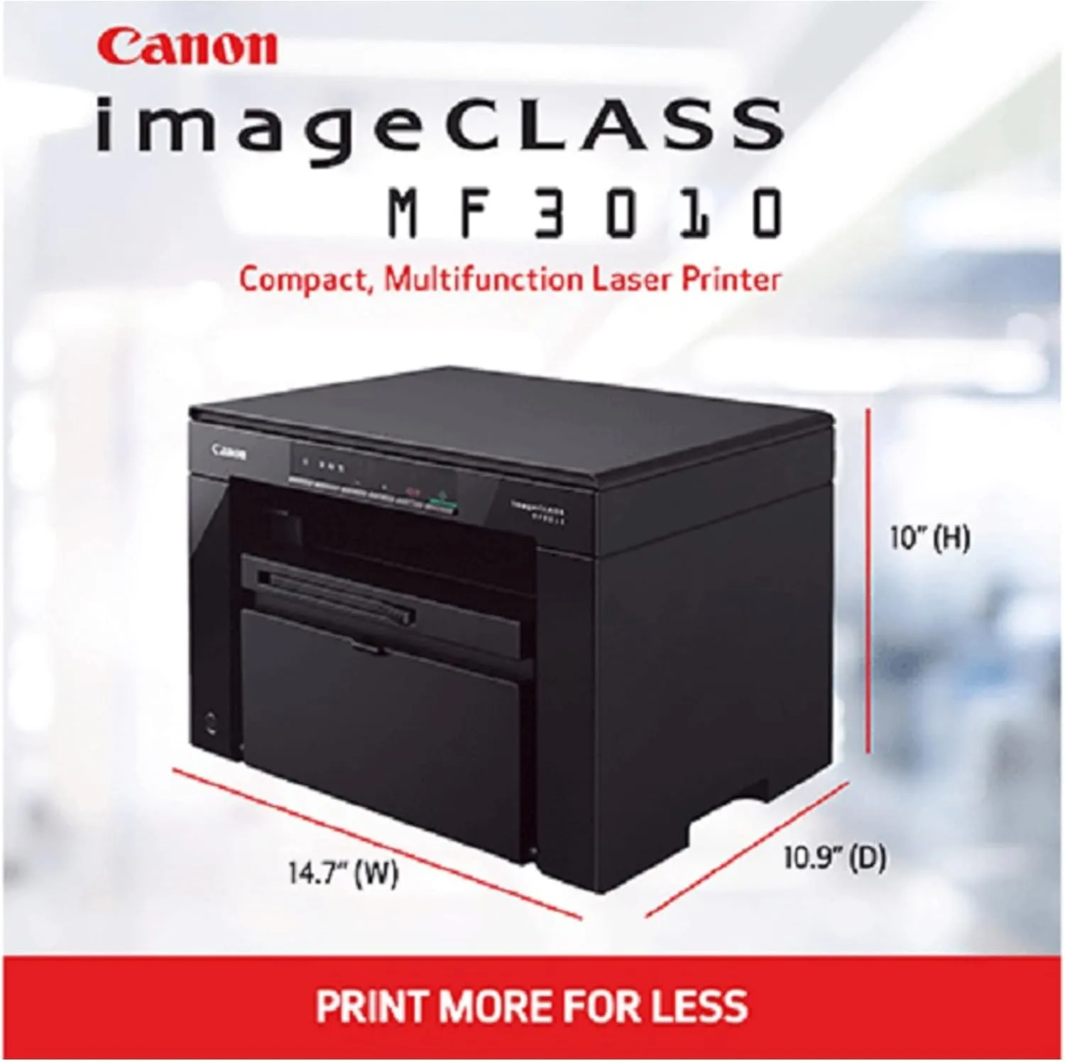 Canon imageCLASS MF3010 VP All-In-One Monochrome Laser Printer