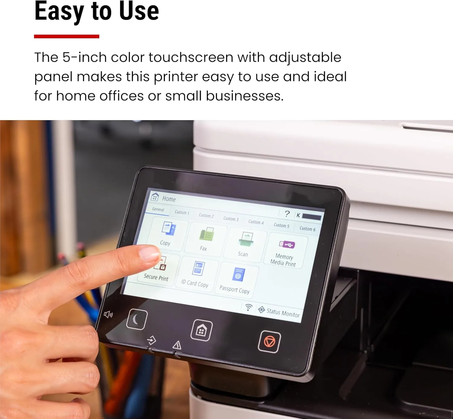 Canon imageCLASS MF465dw II - Wireless Duplex Laser Printer with Print, Copy, Scan, Fax, Expandable Paper Capacity and 3 Year Limited Warranty, 42 PPM New Model