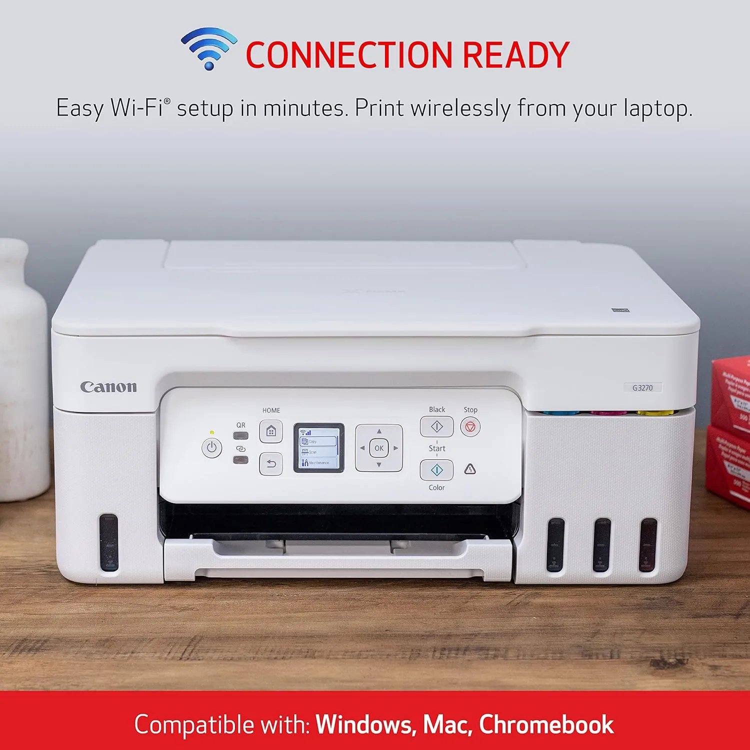 Canon PIXMA G3270 MegaTank Wireless All-in-One Inkjet Printer