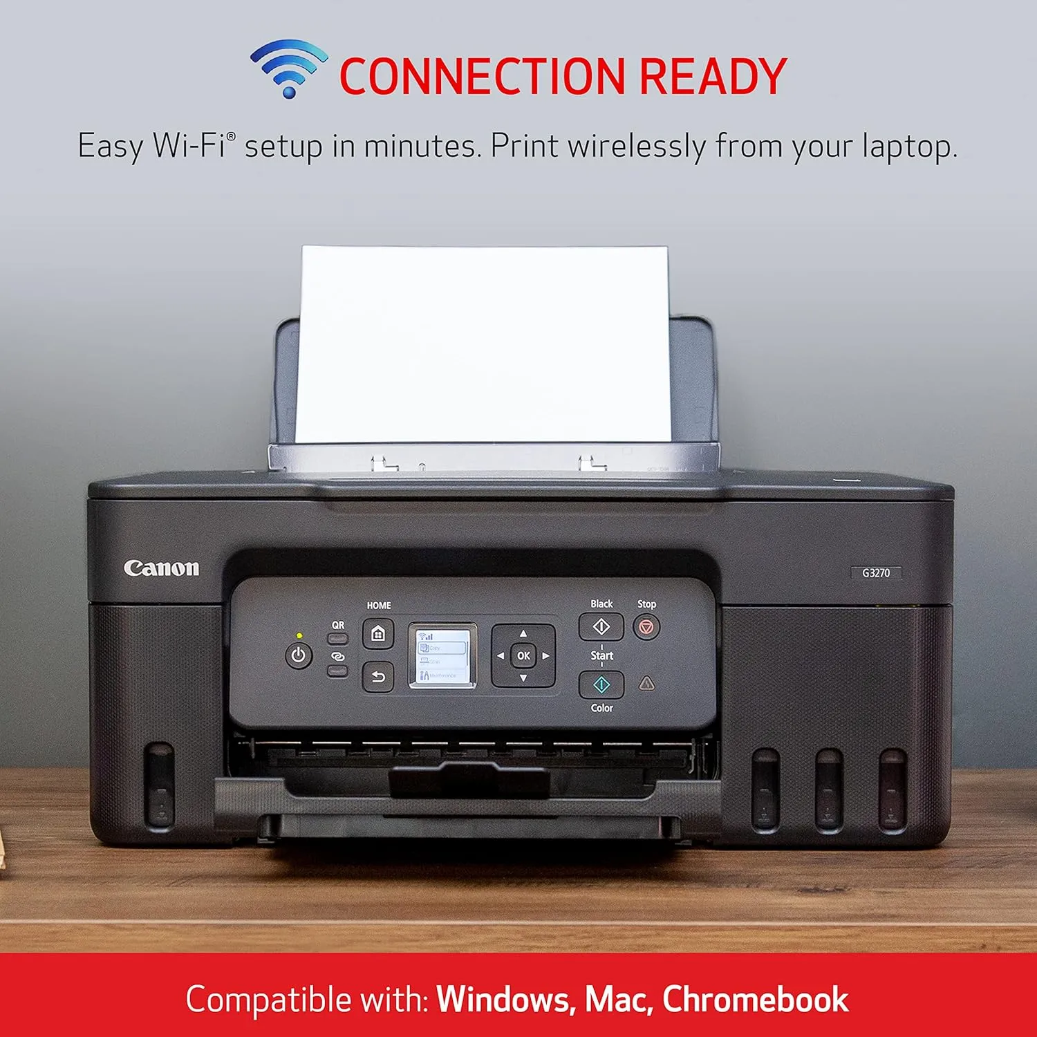 Canon PIXMA G3270 MegaTank Wireless All-in-One Inkjet Printer