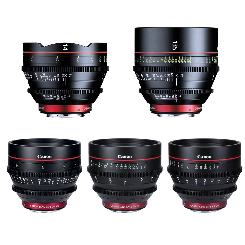 Canon CINE EFPRIME BUNDLE CN-E14/24/50/85/135M