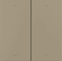 Zigbee 2 Gang Key Switch-EU - golden