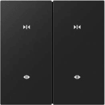 2 Gang Curtain Switch(EU/black) 2 Gang Curtain Switch(EU/black)