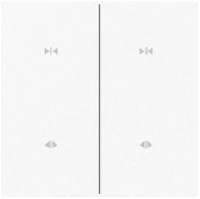 2 Gang Curtain Switch（EU/white)
