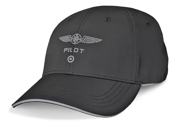Pilot Cap Microfibre - Black