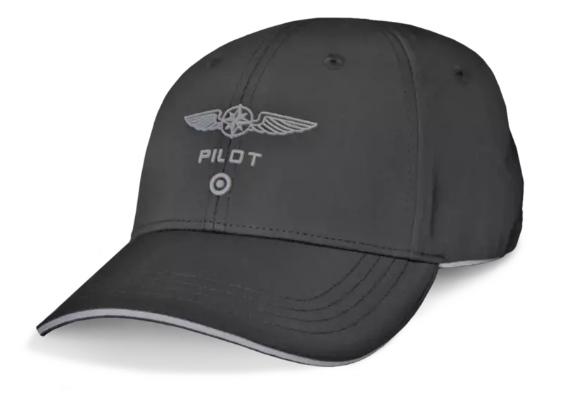 Pilot Cap Microfibre - Black